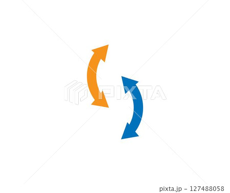 Arrows vector illustration icon 127488058