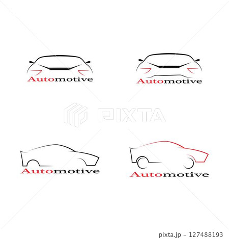 Car Logo Vector Template illustration design Car Logo Vector Template illustration design 127488193
