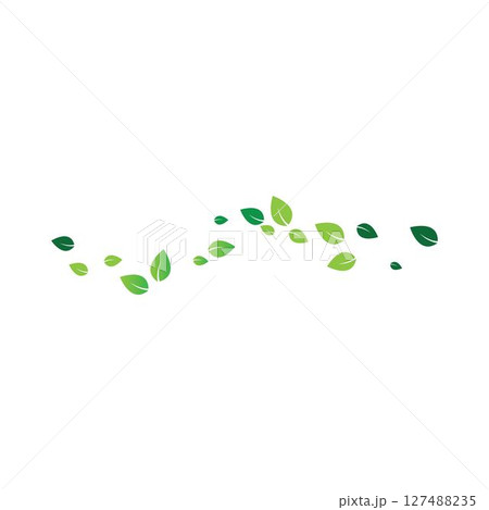green leaf ecology nature element vector icon 127488235