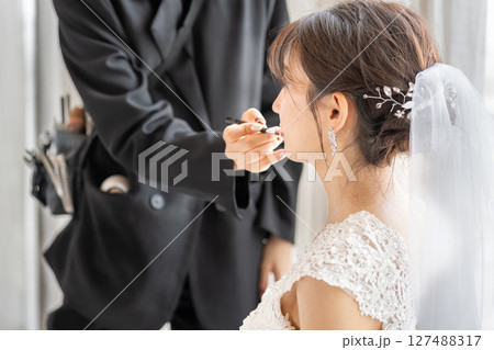 ヘアメイク　花嫁　ウェディング 127488317
