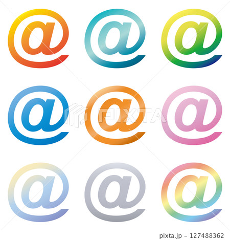 アットマーク　セット 127488362