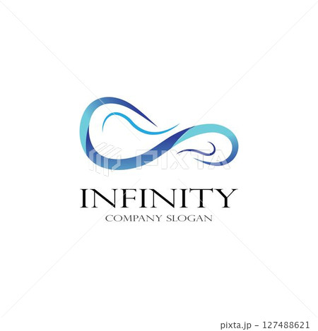 Infinity logo template Infinity logo template 127488621