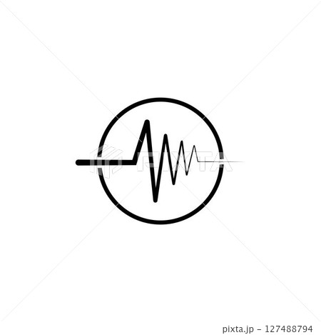 pulse logo vector 127488794