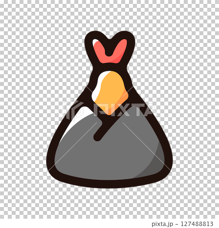 天むすのイラストアイコン（日本食・食べ物・飲食メニュー素材） 127488813