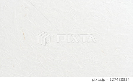 《AI画像》白い和紙のテクスチャー 《AI画像》白い和紙のテクスチャー 127488834