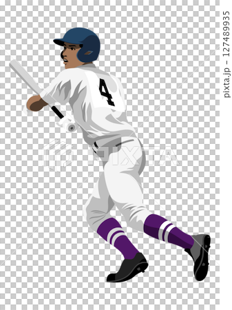 高中棒球左手擊球手 127489935