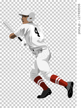 高校野球の左バッター 127489936