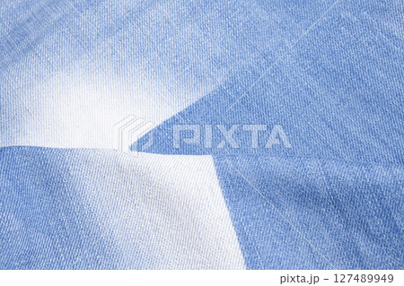 Blue jeans texture background. Denim background. 127489949