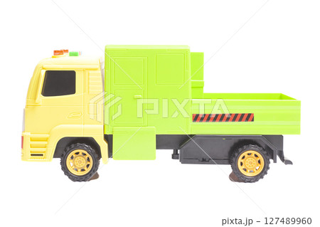 toy car the truck isolated on a white 127489960
