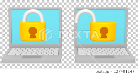 Security and laptops 127491147