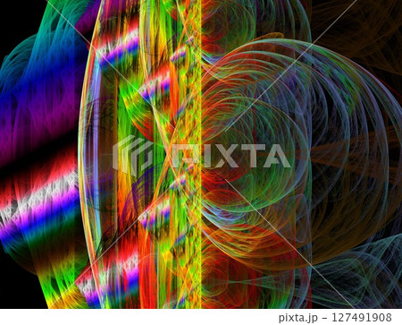 Imaginatory fractal abstract background Image Imaginatory fractal abstract background Image 127491908