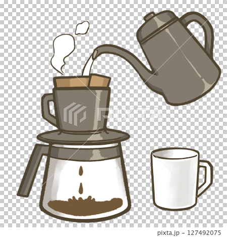 Coffee drip Coffee drip 127492075