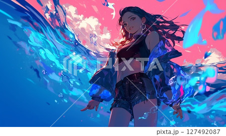 カッコいい女性ダンスグループ 127492087