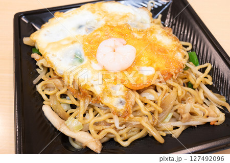 おいしい玉子焼きのせ上海焼きそば 127492096