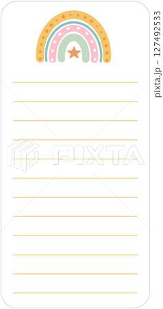 Note paper  127492533