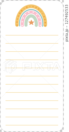 Note paper  127492533