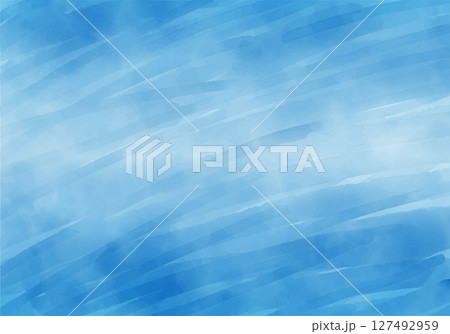 青い水彩の背景素材005 青い水彩の背景素材005 127492959