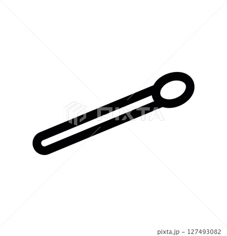 Simple vector black icon match Simple vector black icon match 127493082