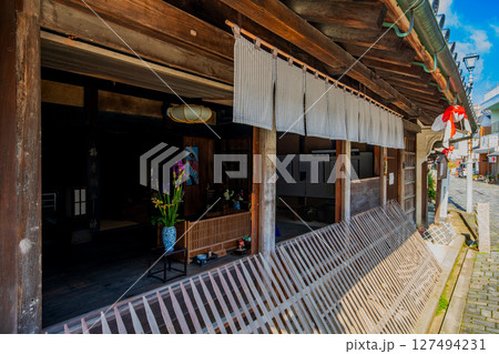 山口県　柳井の町並み 127494231