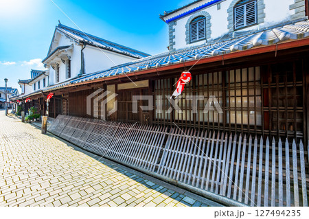 山口県　柳井の町並み 127494235