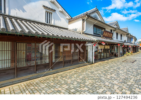 山口県　柳井の町並み 127494236