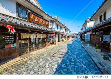 山口県　柳井の町並み 127494253