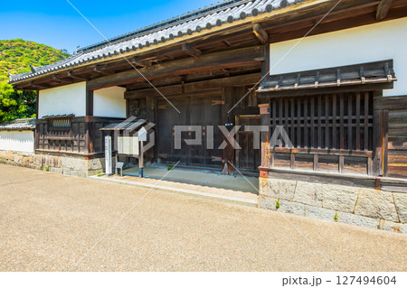 山口県　岩国の町並み 127494604