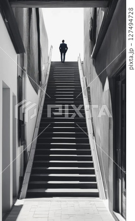 stair to success 127494728