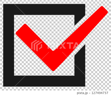 チェックボックス レ点 チェックボックス レ点 127494737