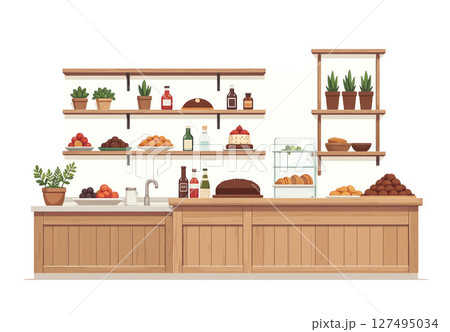 小さな幸福のカフェ 127495034
