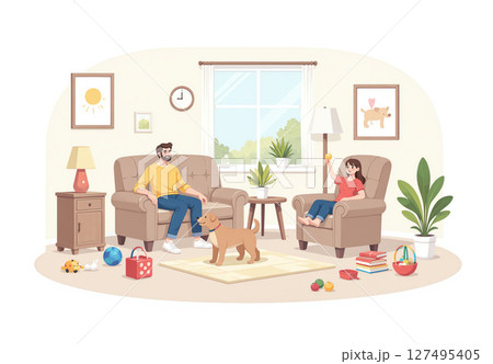 家庭のやすらぎ 127495405