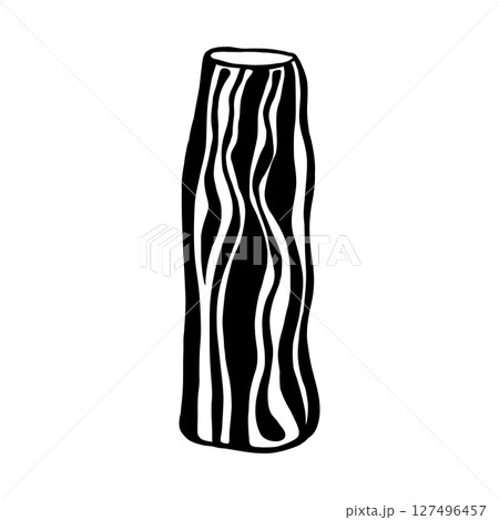 naive cute hand drawn vase naive cute hand drawn vase 127496457