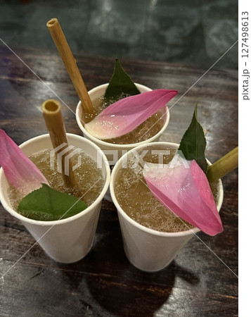 hoi an, Vietnam Nightscape at Hoi An old town, yellow city and dark blue sky, UNESCO World Heritage Site hoi an, Vietnam Nightscape at Hoi An old town, yellow city and dark blue sky, UNESCO World Heritage Site 127498613