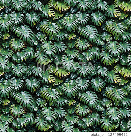 Tropical leaves seamless pattern. 127499452
