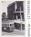 昭和36年頃の門司市役所（現・門司区役所）と路面電車 127499596