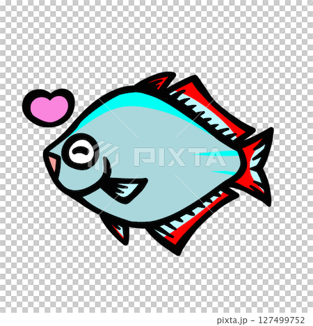 Illustration of a cute happy neon dwarf rainbow 127499752