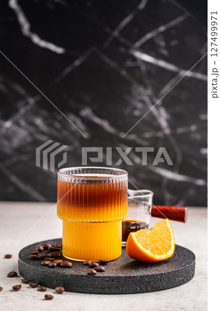 Coffee with orange juice (bumble) 127499971