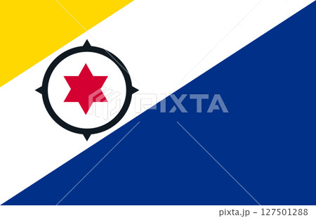 Flag of Australia and Bonaire. Two Flags Together Australian and Bonaire 127501288