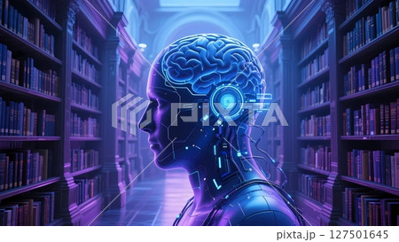 無尽蔵の知識を持つAI（人工知能）　 127501645