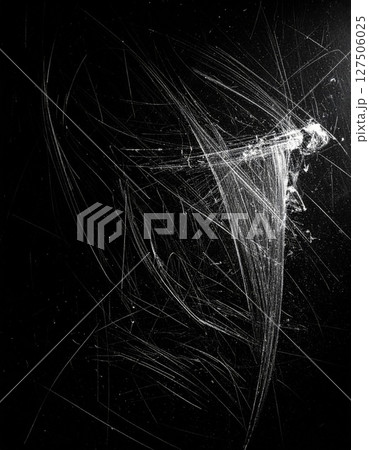 Abstract Black And White Texture With Random Lines 127506025