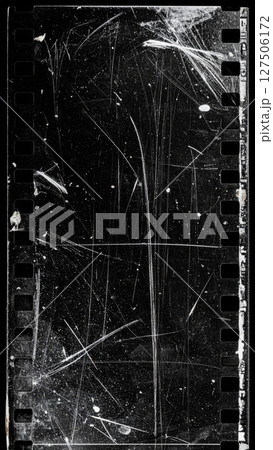 Scratched Film Negative Texture Overlay 127506172