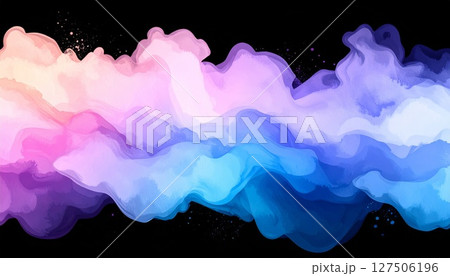 Abstract Colorful Wave Background 127506196
