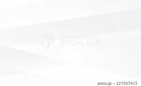 《AI画像》白と灰色の幾何学模様 127507415