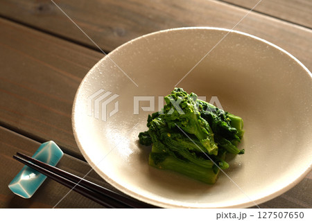 菜の花の辛子和え 菜の花の辛子和え 127507650