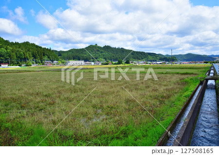 粟野総合運動公園付近の風景　鹿沼市 127508165