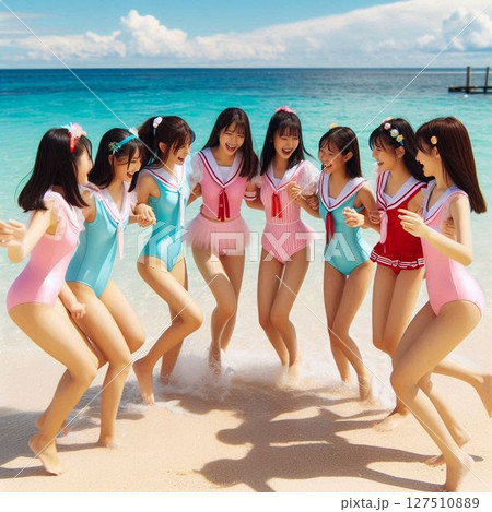 夏と海と女子高生③ 127510889