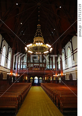 ノルウェー・ベルゲン大学のプロテスタント教会 127511519