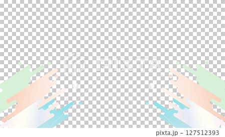 Background simple modern frame frame material illustration pastel modern 127512393