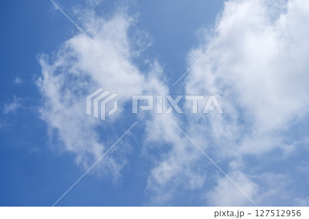 夏の空 夏空 青空 空 夏 晴れ 6月 【東京都】 127512956