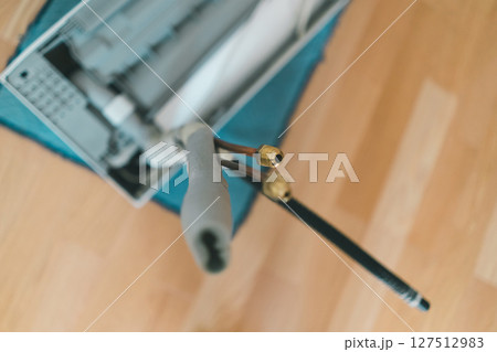 ルームエアコンの付け替え工事 ルームエアコンの付け替え工事 127512983